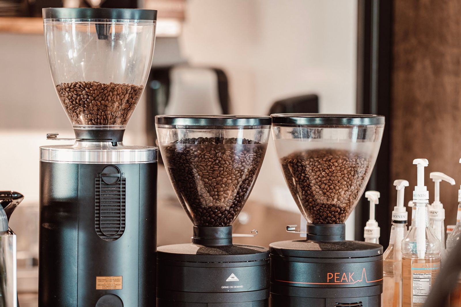 Fresh roasted coffee beans for Espresso Supreme